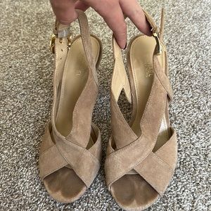 Michael Kors Suede Heels
